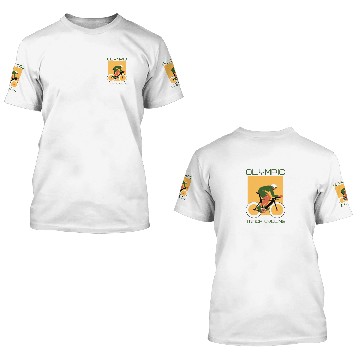 Discover Olympics Track Cycling 3D T Shirts