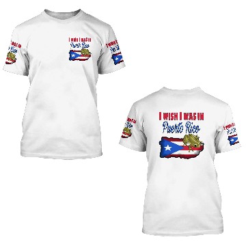 Discover Missing Puerto Rico 3D T Shirts