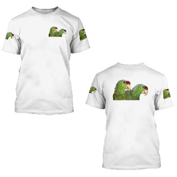 Discover lilac-crowned parrot 3D T Shirts