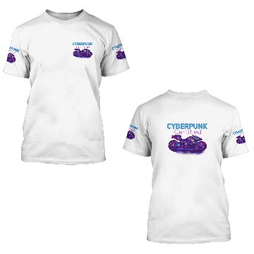 Discover Cyberpunk Certified v4 3D T Shirts