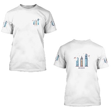 Discover Hong Kong 3D T Shirts