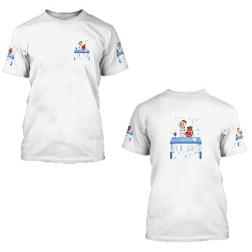Discover Let it snow llama cocain 3D T Shirts