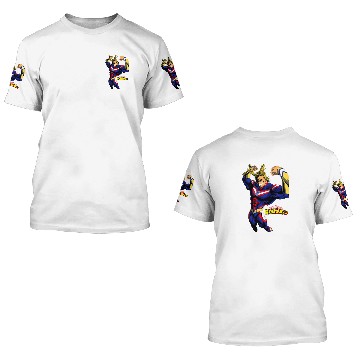 Discover All Might MHA 3D T Shirts