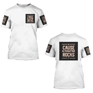Discover Alternative Rock 3D T Shirts