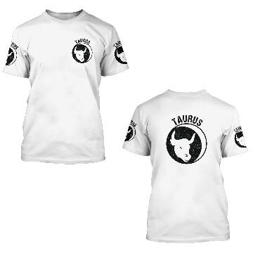 Discover Taurus - Zodiac Sign! 3D T Shirts