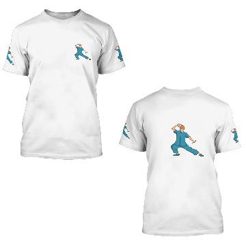 Discover Tai Chi fighter 3D T Shirts