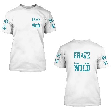 Discover hiking wilderness 3D T Shirts