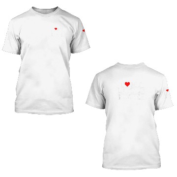 Discover I Love My Little Sister Heart Funny Fun Gift 3D T Shirts