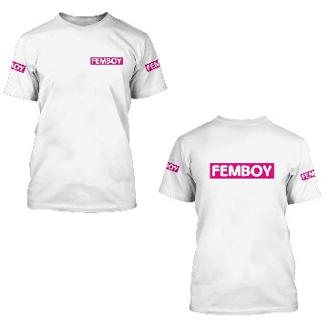 Discover Femboy design 3D T Shirts