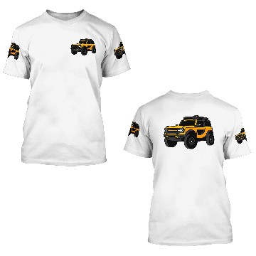 Discover New Ford Bronco 3D T Shirts