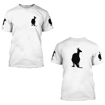 Discover Kangaroo - Australia 3D T Shirts