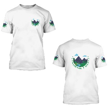 Discover Camp Lover Protect Our National Parks Mountain Nat 3D T Shirts