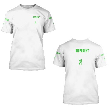 Discover Be Different Guitar Player Musician 3D T Shirts