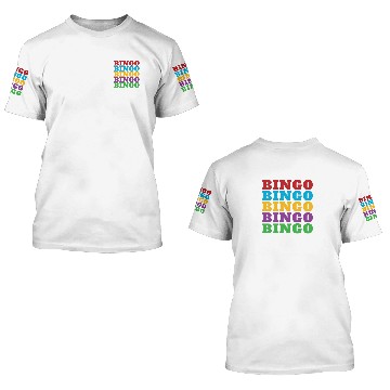 Discover Bingo Player Balls Lucky Number 3D T Shirts