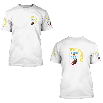 Discover Wolverine on Saturday Lion on Sunday 3D T Shirts