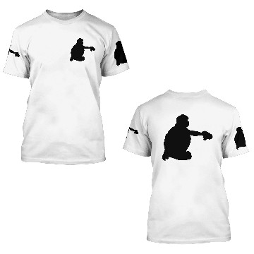 Discover Baseball catcher 3D T Shirts