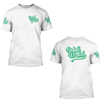 Discover Pinball Wizard 3D T Shirts