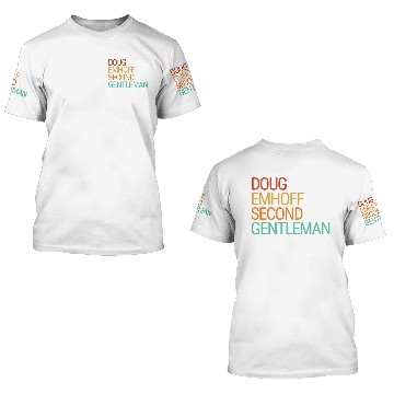 Discover Doug Emhoff as Second Gentleman SGOTUS Kamala Harr 3D T Shirts