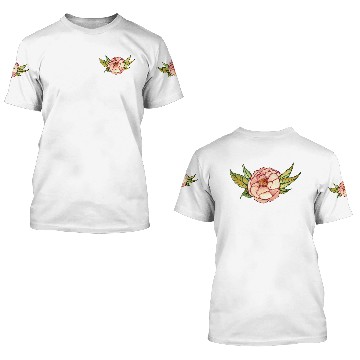 Discover Peony 3D T Shirts