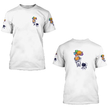 Discover Astronomy Astronauts Planets 3D T Shirts