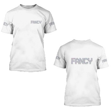 Discover fancy in great font 3D T Shirts