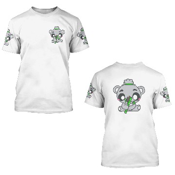 Discover Koala Bamboo 3D T Shirts