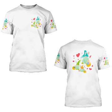 Discover Easter Gnomes 3D T Shirts
