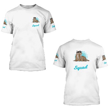 Discover Walrus Squad 3D T Shirts