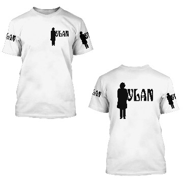 Discover Silhouette Bob Dylan 3D T Shirts