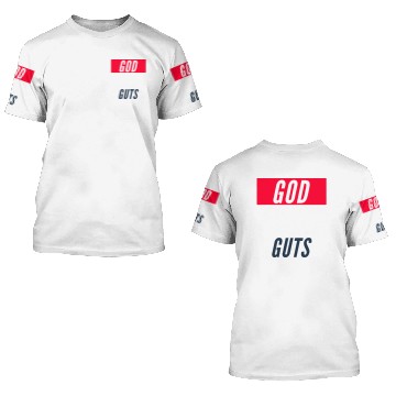Discover god country guts 3D T Shirts