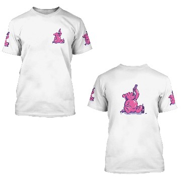 Discover DRUNK GUMMY BEAR 3D T Shirts