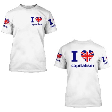 Discover British capitalism 3D T Shirts