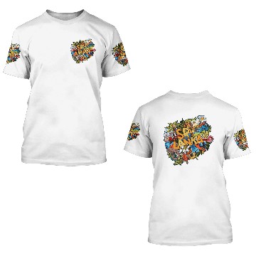 Discover batik srilanka dsign 3D T Shirts