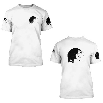 Discover Cat Ying Yang 3D T Shirts