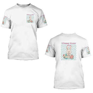 Discover Happy Easter 3D T Shirts Girls Boys Kids