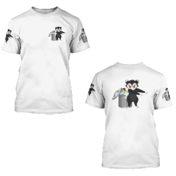 Discover Funny opossum 3D T Shirts