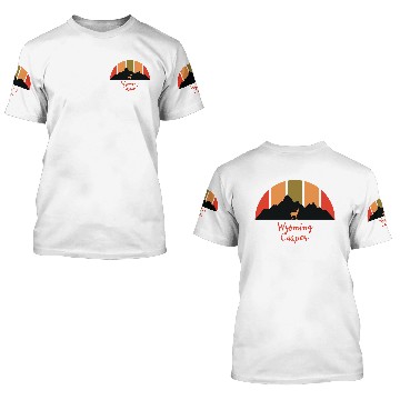 Discover Casper Wyoming 3D T Shirts