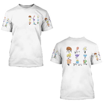 Discover Korean Food 3D T Shirts