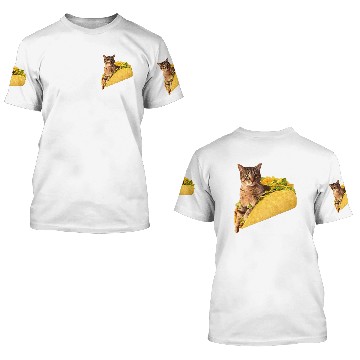 Discover Taco Cat 3D T Shirts