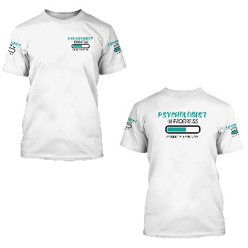 Discover Psychologist in progress Phd student gift 3D T Shirts