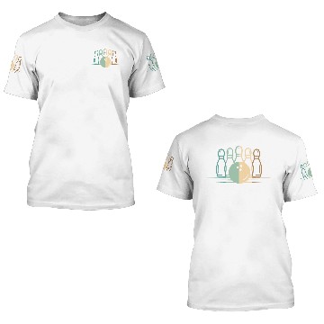 Discover Bowling Pins 3D T Shirts