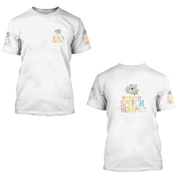 Discover Koalafied Speech Language Pathologist Gift Slp The 3D T Shirts