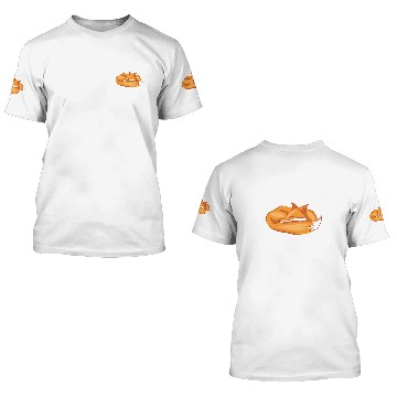 Discover Fox Sleeping Official Sleep 3D T Shirts