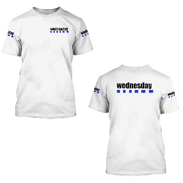 Discover Wednesday 3D T Shirts