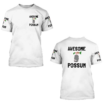 Discover Awesome Possum Funny 3D T Shirts