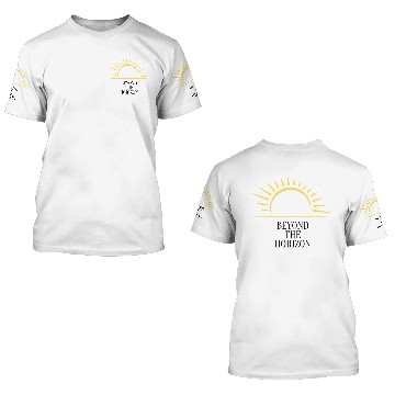 Discover Beyond the horizon 3D T Shirts