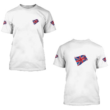 Discover Union Jack Flag 3D T Shirts
