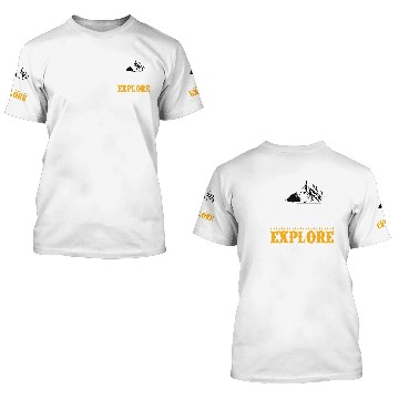 Discover The mountains are calling explore 3D T Shirts