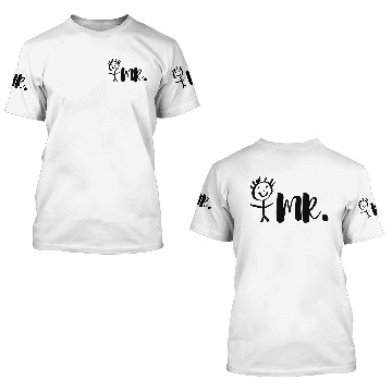 Discover For MR and MRS 3D T Shirts