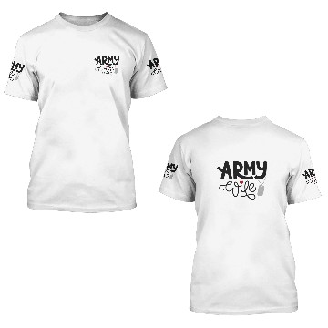 Discover Army Wife 3D T Shirts